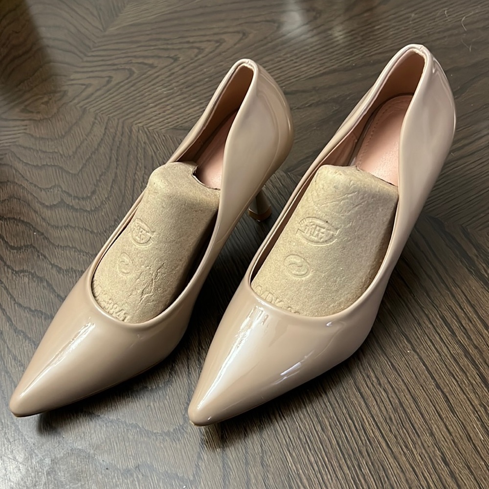 Point Toe Stiletto Court Heels